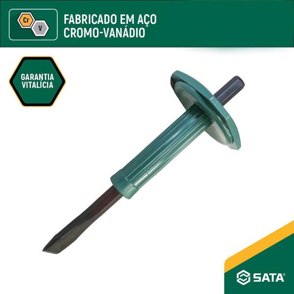 Imagem de Talhadeira Manual com Empunhadura 300 X 25mm ST90824G - Sata