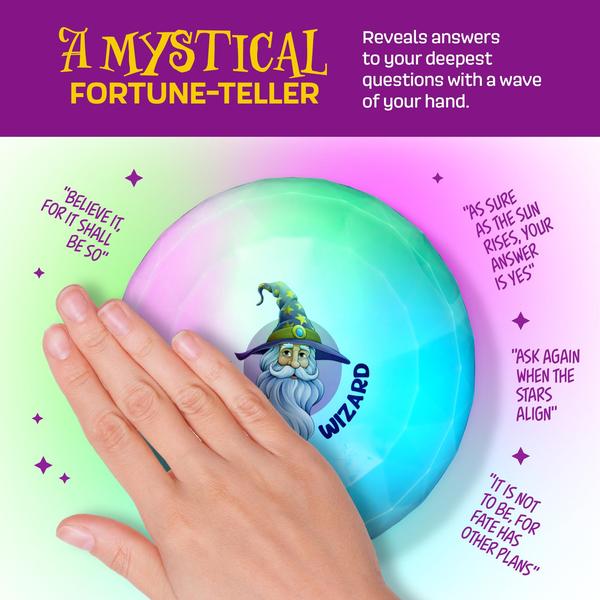 Imagem de Talking Wizard Fortune Teller Crystal Ball Ninja Blast