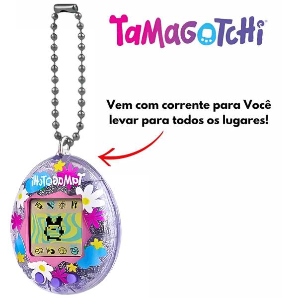 Tamagotchi Bandai Bichinho Virtual Perfume De Flores F0090-4 - Fun Imagem de Tamagotchi Bandai Bichinho Virtual Perfume De Flores F0090-4 - Fun
