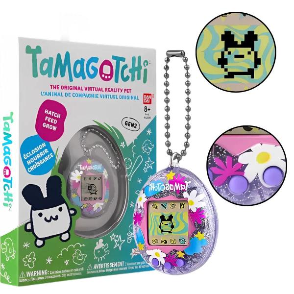 Tamagotchi Bandai Bichinho Virtual Perfume De Flores F0090-4 - Fun Imagem de Tamagotchi Bandai Bichinho Virtual Perfume De Flores F0090-4 - Fun