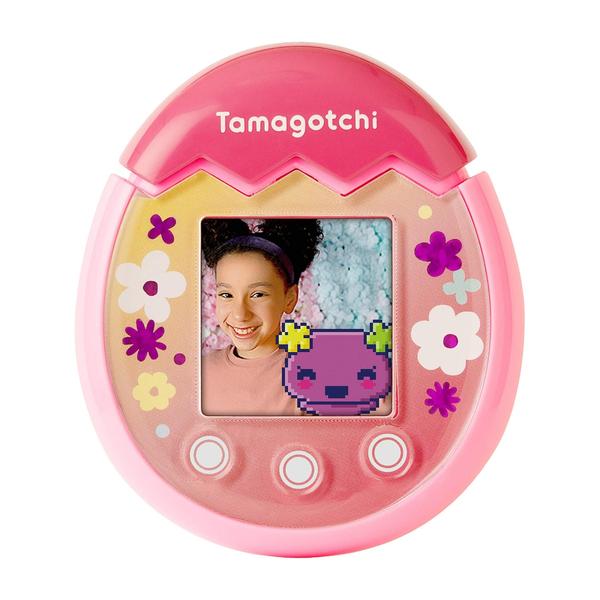 Tamagotchi Pix Floral Rosa Pet Imagem de Tamagotchi Pix Floral Rosa Pet