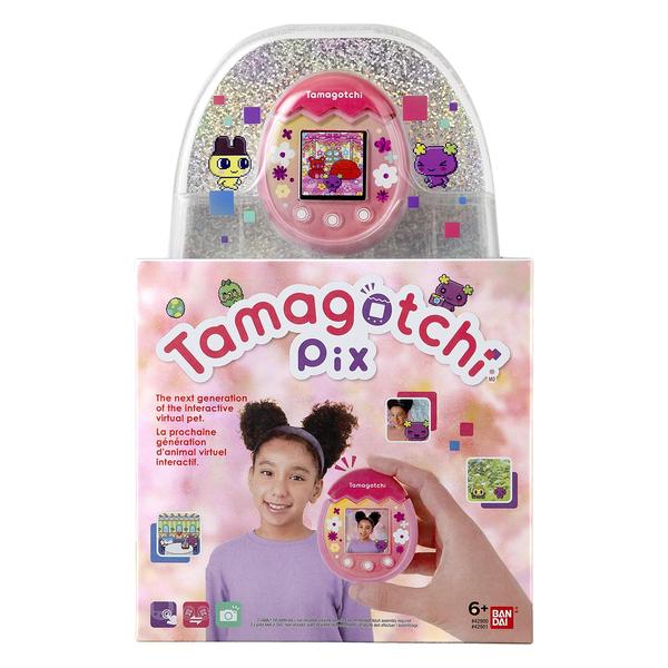 Tamagotchi Pix Floral Rosa Pet Imagem de Tamagotchi Pix Floral Rosa Pet