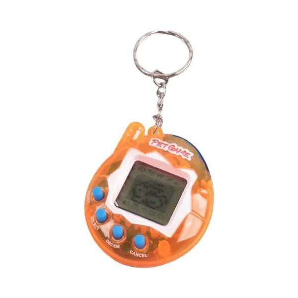 Imagem de Tamagotchi Transparente - 168 Animais Virtuais - Brinquedo Eletrônico Nostálgico