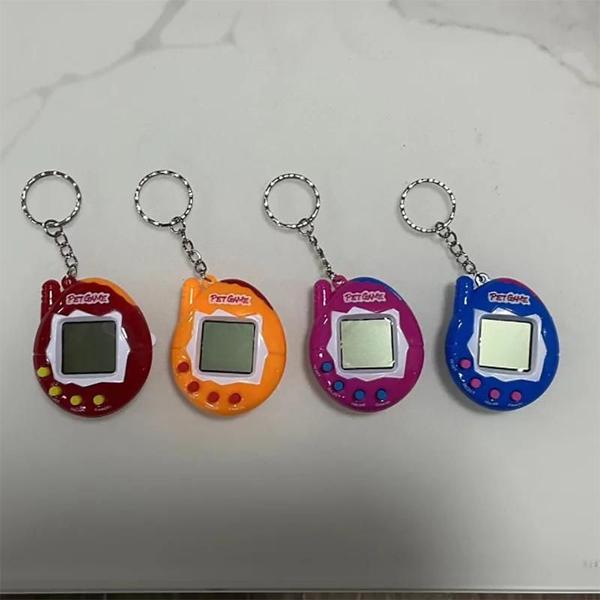 Imagem de Tamagotchi Transparente - 168 Animais Virtuais - Brinquedo Eletrônico Nostálgico