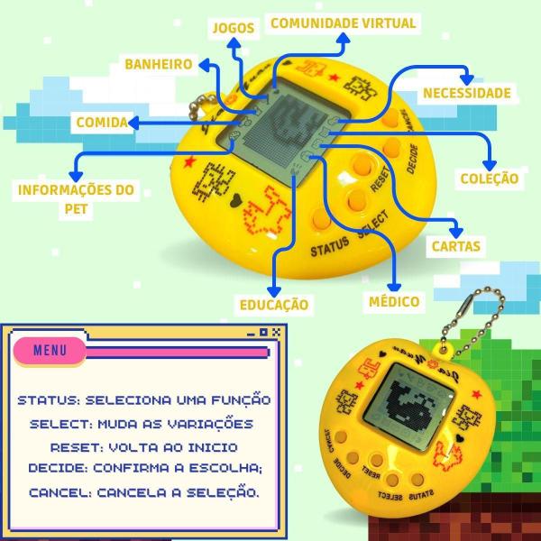 Imagem de Tamagotchi Virtual - Nostalgia e Diversão