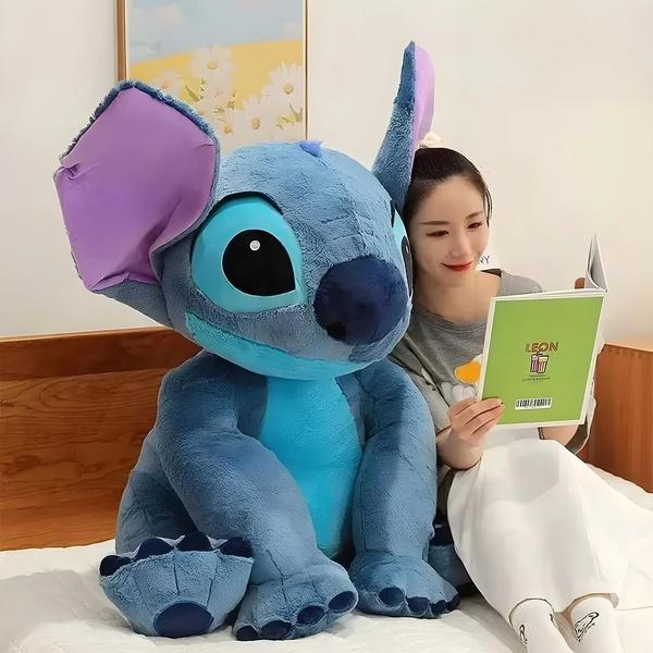 Tamanho Gigante Disney Stitch Lilo PelĂşcia Boneca Macia Travesseiro De Dormir Dos Desenhos... Tamanho Gigante Disney Stitch Lilo PelĂşcia Boneca Macia Travesseiro De Dormir Dos Desenhos...