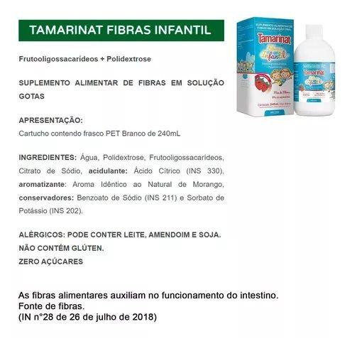 Imagem de Tamarinat Suplemento Infantil de Morango 240ml - Arte Nativa