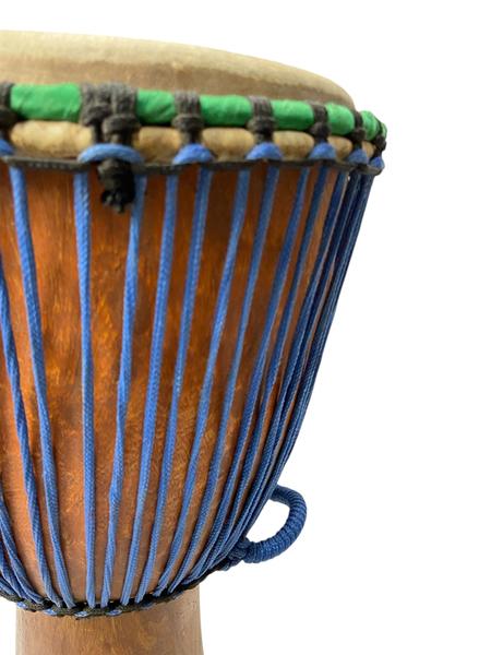 Imagem de Tambor Djembê Percussão Africana 12" X 60 Cm Pele Couro