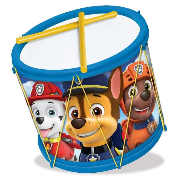 Imagem de Tambor Musical Infantil Bumbo Patrulha Canina Elka