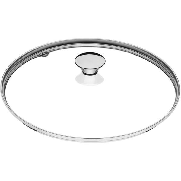 Tampa Allegra Tramontina Vidro Temperado E Pegador Inox 20Cm Imagem de Tampa Allegra Tramontina Vidro Temperado E Pegador Inox 20Cm