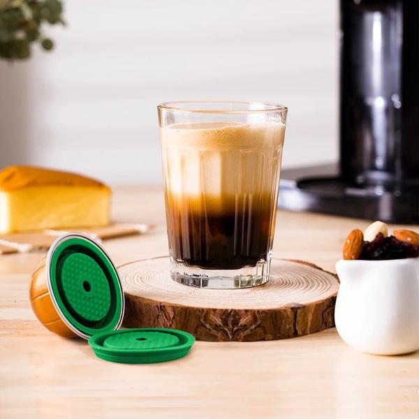 Imagem de Tampa  Cápsula Café Reutilizável Nespresso Vertuo Silicone - Youtek