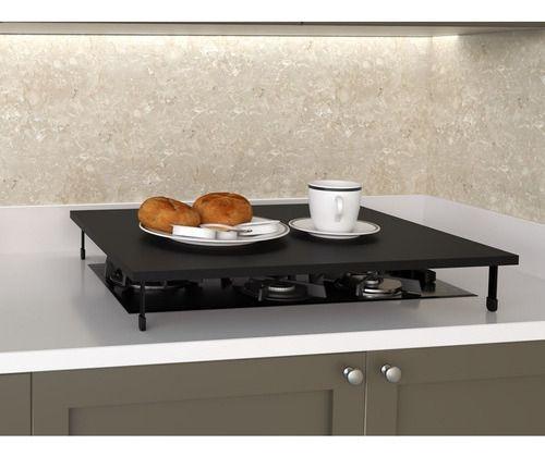 Imagem de Tampa Cooktop 5 Bocas Mdf Consul Electrolux Preto