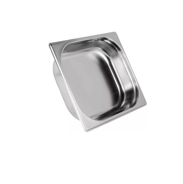 Imagem de Tampa Cuba Gastronomica Rechaud Inox GN 1/9 x 65mm - Brasinox