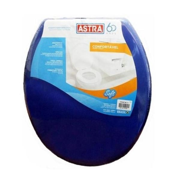 Imagem de Tampa de Assento sanitário Oval Universal Soft  Astra.