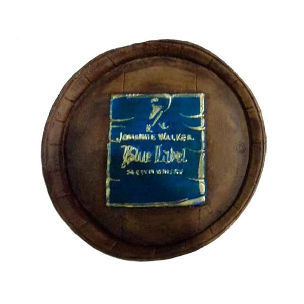 Imagem de Tampa De Barril Artesanal Média Whisky Blue Label