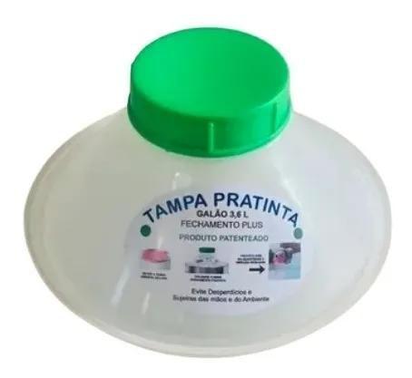 Imagem de Tampa Para Tinta Fechamento Plus 3,6l - Tampa Pratinta