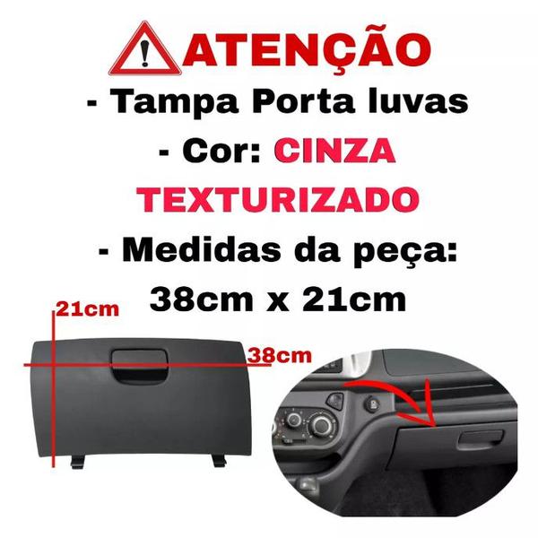 Imagem de Tampa Porta Luvas Fiat Fiorino Endurance 2020 2021 Original