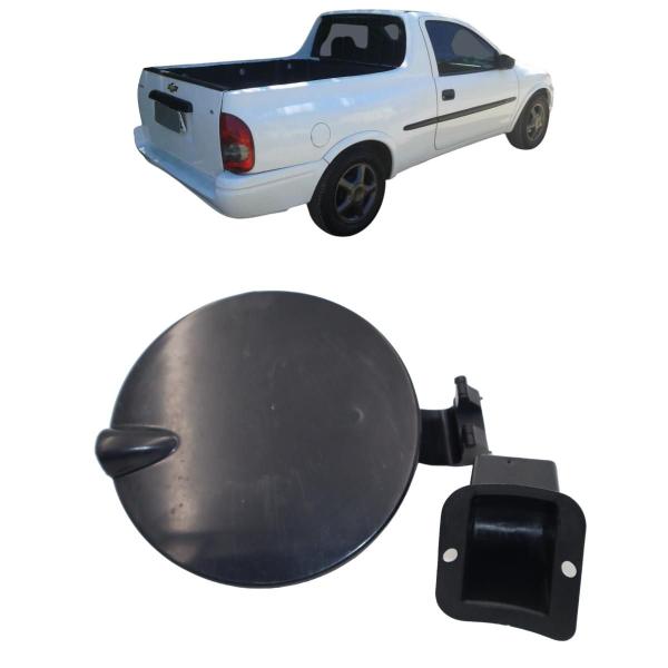 Tampa Portinhola Do Tanque Pick-UP Corsa 1999 2000 2001 2002 2003 2004 2005 2006 - Nat Imagem de Tampa Portinhola Do Tanque Pick-UP Corsa 1999 2000 2001 2002 2003 2004 2005 2006