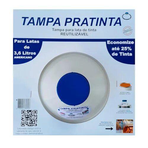 Tampa Pratinta 3,6 Litros Americano Imagem de Tampa Pratinta 3,6 Litros Americano