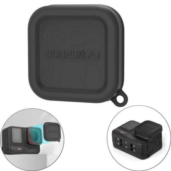 Tampa Protetora De Lente Em Silicone Insta360 Ace E Ace Pro - Sunnylife Imagem de Tampa Protetora De Lente Em Silicone Insta360 Ace E Ace Pro