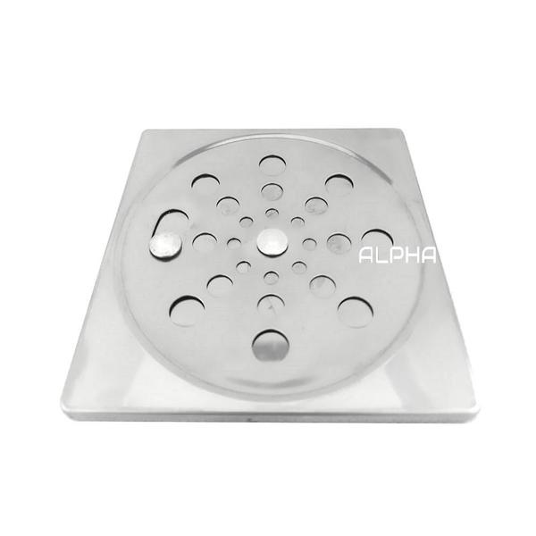 Tampa Ralo Grelha Quadrado 10X10Cm Inox Função Abre / Fecha - Alpha Hidrometais Imagem de Tampa Ralo Grelha Quadrado 10X10Cm Inox Função Abre / Fecha