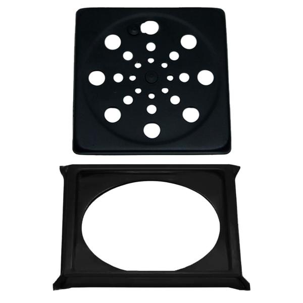 Tampa Ralo Grelha Quadrado 15cm Função Abre/ Fecha PRETO - Montelar Acabamentos Imagem de Tampa Ralo Grelha Quadrado 15cm Função Abre/ Fecha PRETO