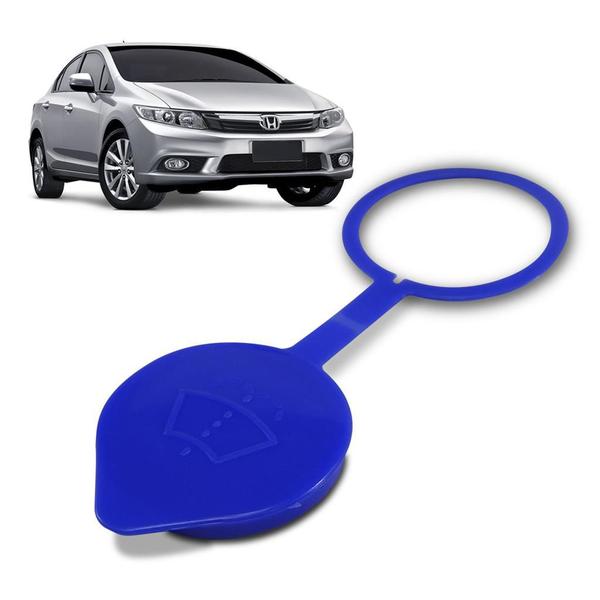 Imagem de Tampa Reservatorio De Agua Honda New Civic 2012 A 2016 Azul