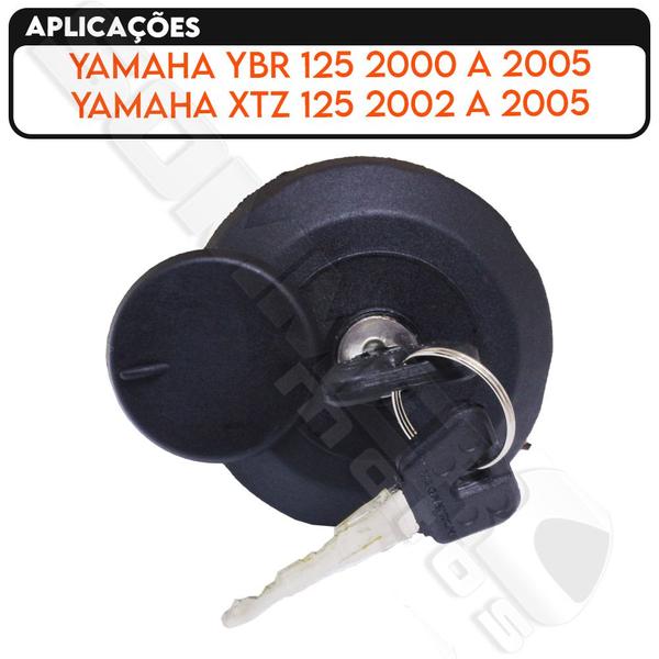 Imagem de Tampa Tanque Combustível Ybr 125/ Xtz 125 Até 2005 Magnetron