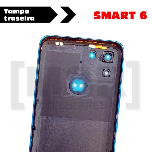 Imagem de Tampa traseira celular INFINIX modelo SMART 6