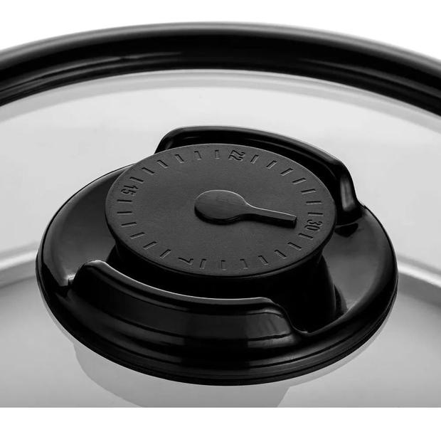 Tampa Vedadora À Vácuo 19cm P/ Alimentos - Clink Imagem de Tampa Vedadora À Vácuo 19cm P/ Alimentos - Clink