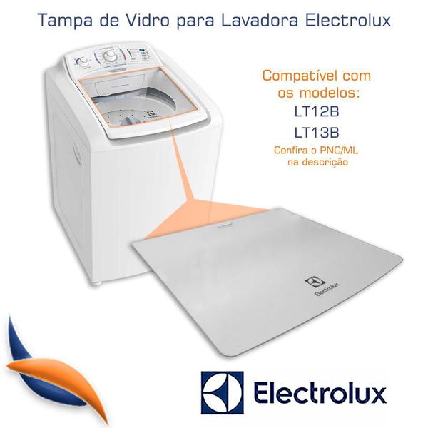 Tampa Vidro Lavadora LT12B LT13B Electrolux A99110401 / 41033512 Imagem de Tampa Vidro Lavadora LT12B LT13B Electrolux A99110401 / 41033512