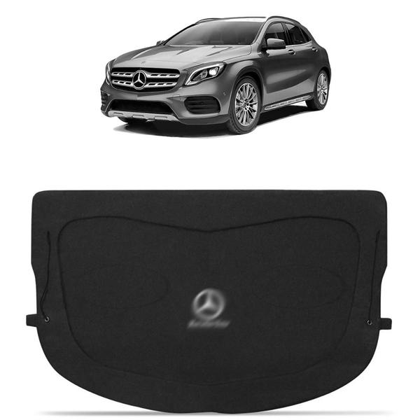 Imagem de Tampão do Porta Malas Mercedes GLA 200 E 250 2013 a 2020 Grafite Furo 6x9