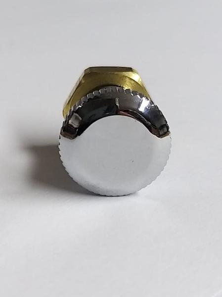 Imagem de Tampão Metal Cromado rosca 13mm p/ cobrir furo torneira jato P/ Bebedouro IBBL BDF 300