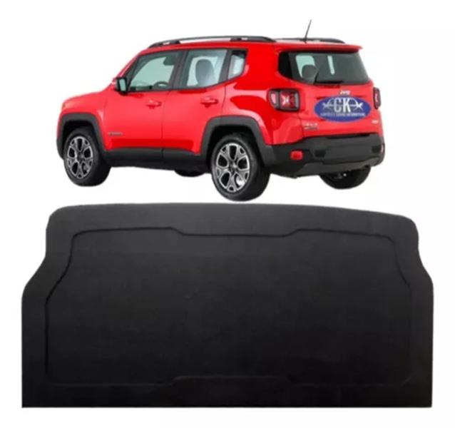 Imagem de Tampão Traseira Bagagito Porta Malas Jeep Renegade Preto