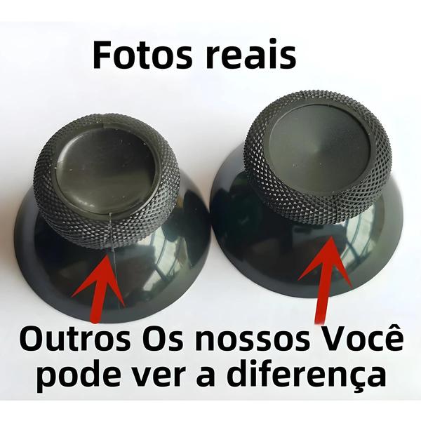 Tampas de Joystick Analógico 3D - 50 a 100 Unidades para Controle Imagem de Tampas de Joystick Analógico 3D - 50 a 100 Unidades para Controle
