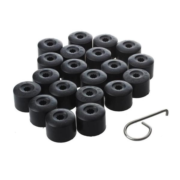 Tampas de Roda VW Golf MK4 17mm (20 Peças) - Parafusos de Porca de Cubo Imagem de Tampas de Roda VW Golf MK4 17mm (20 Peças) - Parafusos de Porca de Cubo