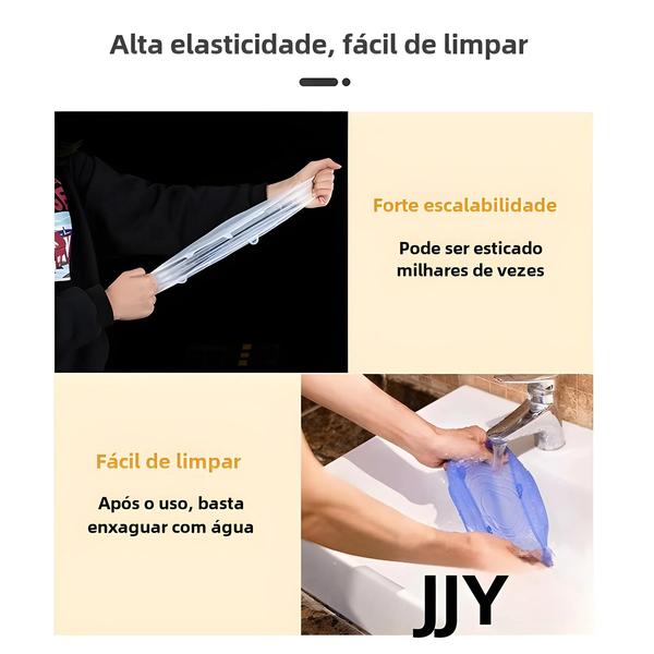 Imagem de Tampas Elásticas de Silicone Reutilizáveis para Tigelas, Panelas e Recipientes - Envoltório de Alimentos