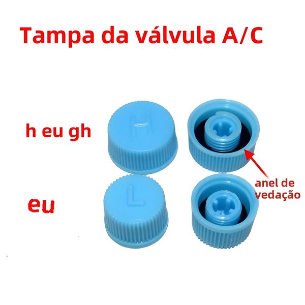 Imagem de Tampas Universais De Núcleo De Válvula De Refrigerante Para Carro, Porta Lateral Alta E Baixa, Tampa