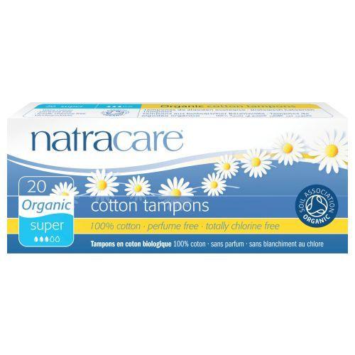 Imagem de Tampons SUPER, 20 CT da Natracare (pacote com 6)