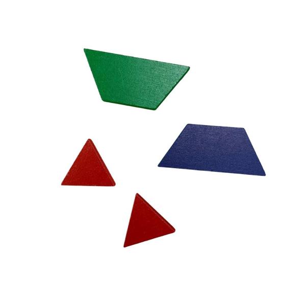 Imagem de Tangram Mosaico Triângulo Brinquedo Educativo Quebra Cabeça