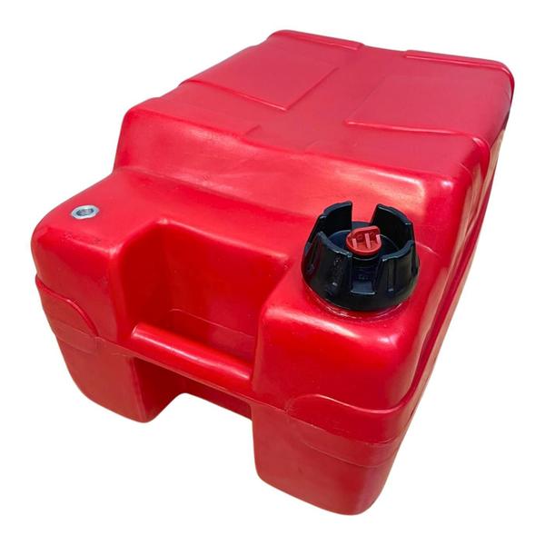 Imagem de Tanque De Combustível 30 Litros Vermelho Vertical Pescador