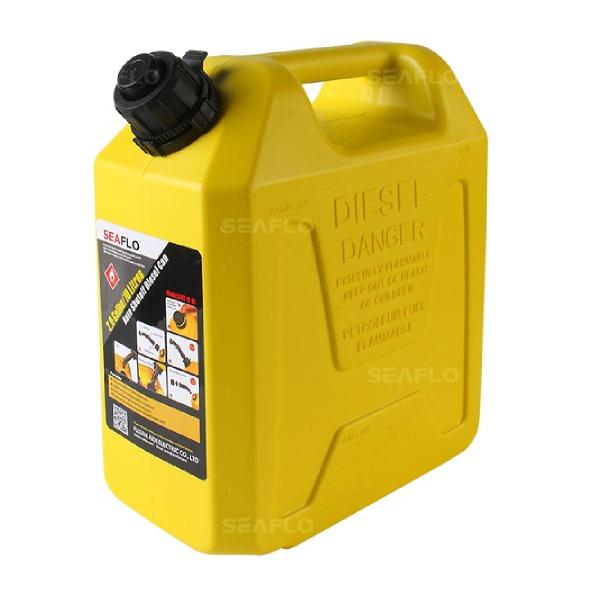 Imagem de Tanque De Diesel Seaflo 1.3 Galoes/5 Litros Amarelo C/Bico