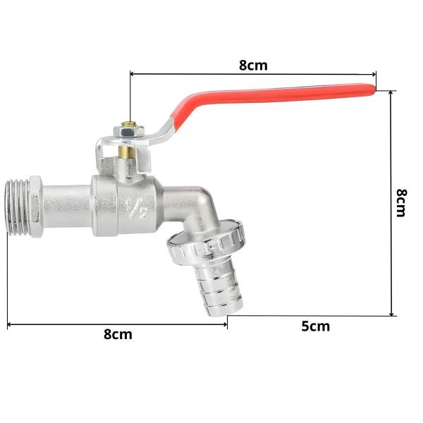 Imagem de Tanque de Plástico 22L Para Lavanderia Branco + Sifão Universal Sanfonado + Fita Veda Rosca + Torneira