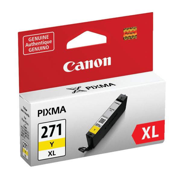 Imagem de Tanque de tinta Canon CLI-271XL amarelo compatível com MG6820 e mais