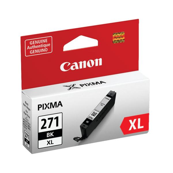 Imagem de Tanque de tinta Canon CLI-271XL preto compatível com impressora MG6820