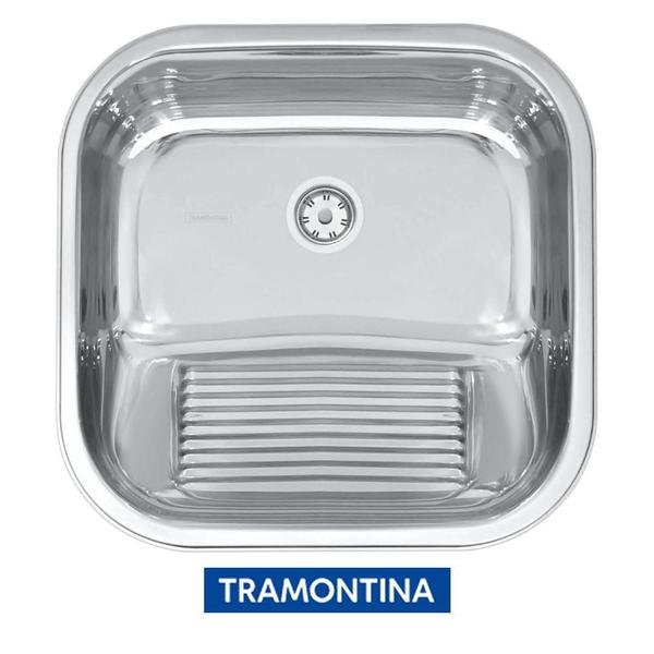 Imagem de Tanque Encaixe Aco Inox 23l 40x40 Po 3.1/2 94403/407 - Tramontina