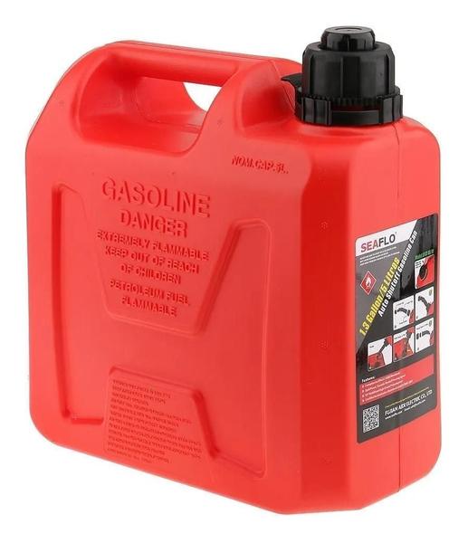 Imagem de Tanque Gasolina Seaflo 5.3 Galões/20 Litros Vermelho C Bico