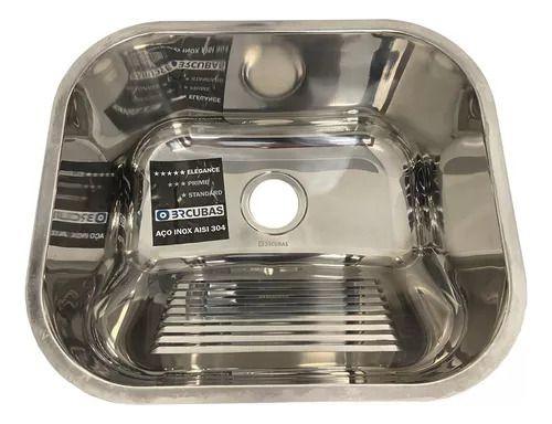 Tanque Inox 40x34x19 Embutir Cozinha Moderna Fácil Limpeza - Technox Imagem de Tanque Inox 40x34x19 Embutir Cozinha Moderna Fácil Limpeza