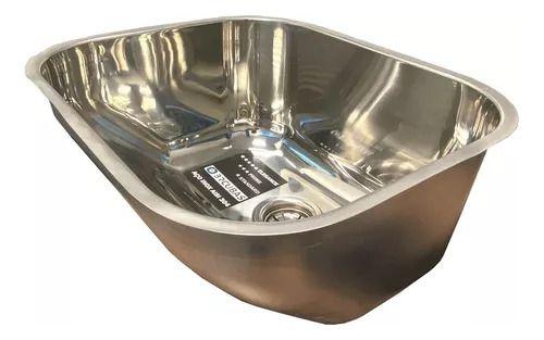 Tanque Inox 40x34x19 Embutir Cozinha Moderna Fácil Limpeza - Technox Imagem de Tanque Inox 40x34x19 Embutir Cozinha Moderna Fácil Limpeza