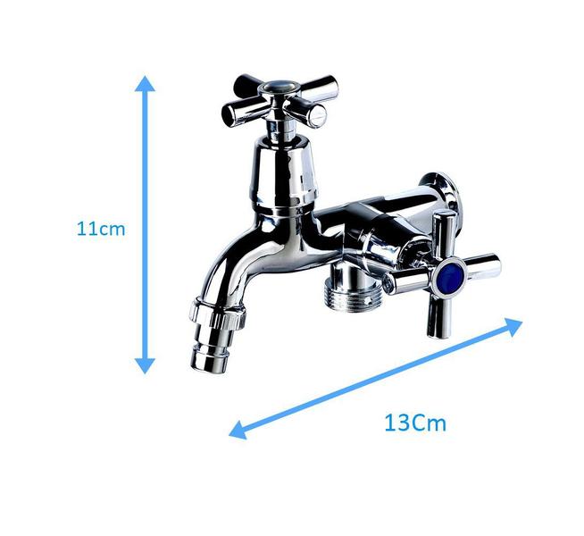 Imagem de Tanque inox 50x40x22cm + torneira para lavanderia